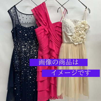 Assorted Set of 30 Cabaret Dresses, Night Dresses, Bulk Sale, Used Clothing Wholesale, Ideal for Buying