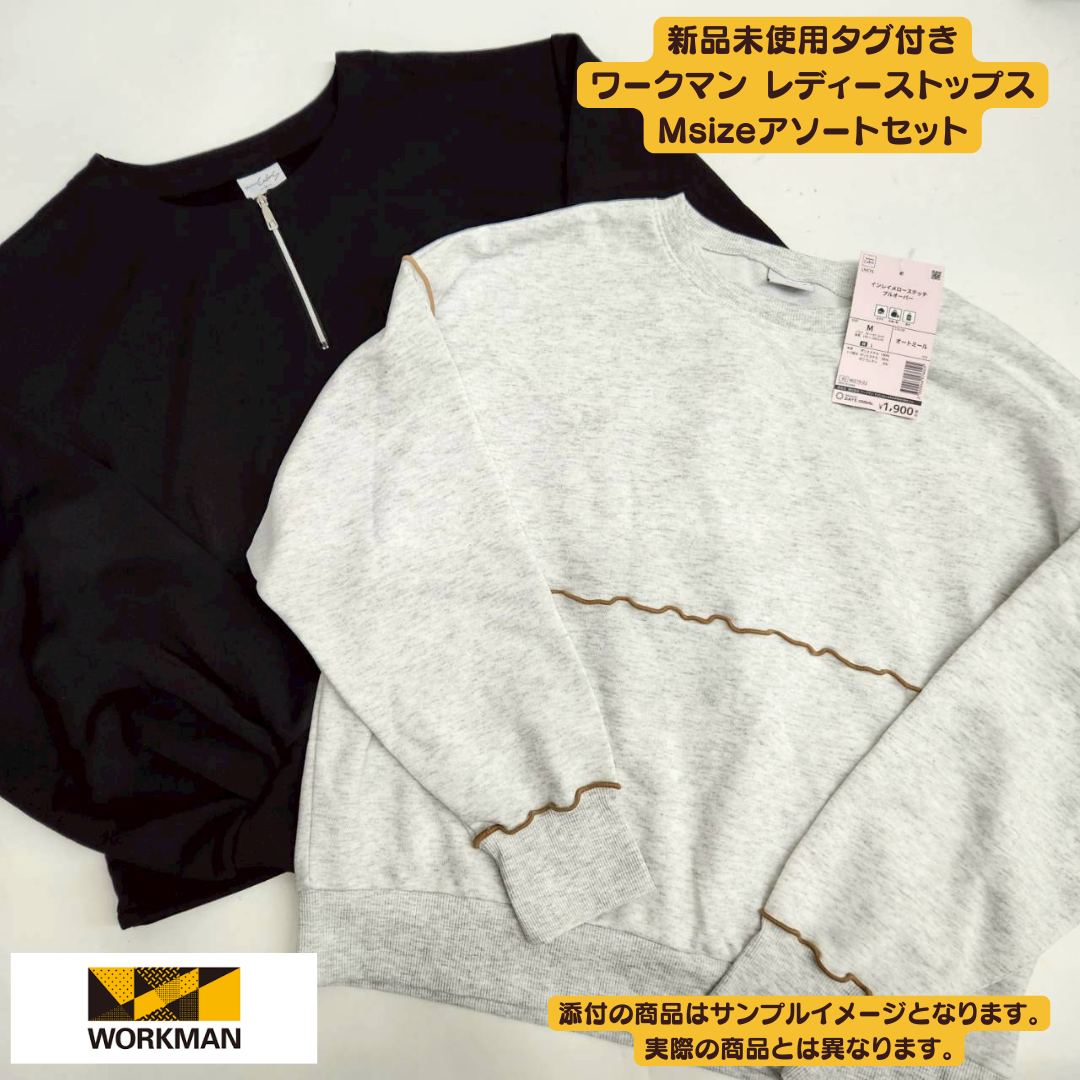 Brand new with tags, Workman Women's Tops, Size M, 10-piece set | Wholesale bulk sale [OLD FLIP]