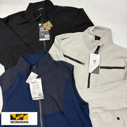 新品タグ付き ワークマン メンズ3Lトップス9点セット｜アウター入り・業販向けまとめ売り【OLD FLIP】
