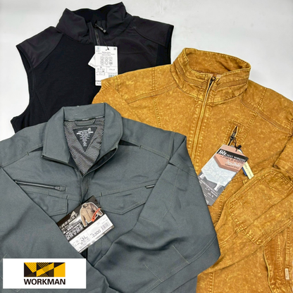 新品タグ付き ワークマン メンズ3Lトップス9点セット｜アウター入り・業販向けまとめ売り【OLD FLIP】