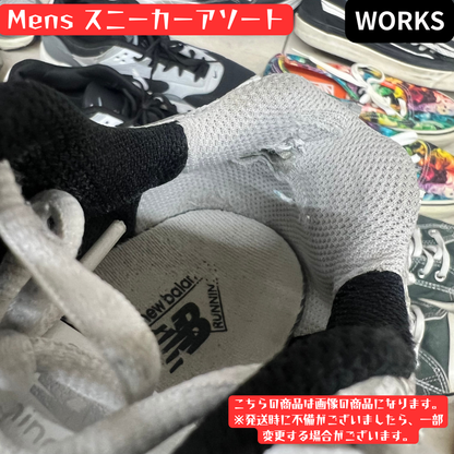 メンズスニーカーアソート 31足まとめ売り ややダメージあり