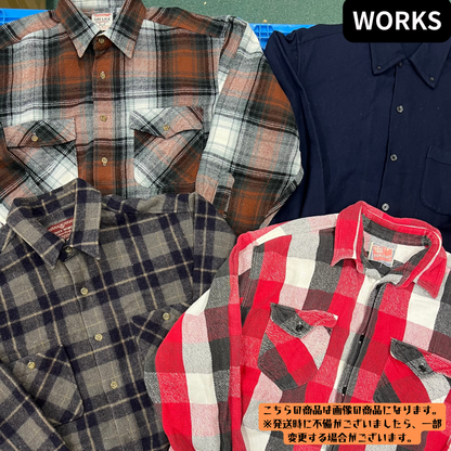 メンズAW 80s 90s ニット・ネルシャツ20枚セット｜ヴィンテージ セーター フランネルシャツ まとめ売り｜秋冬古着 業販向け