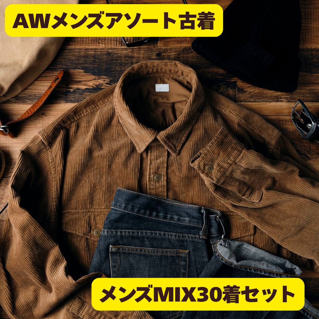 メンズ アソート 秋冬 アイテムMIX 30着セット 福袋 仕入れ 大量 詰め合わせ