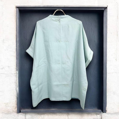 kimono blousse Ariake Garden Recollect store blouse shirt kimono tops pullover remake black kimono kb0013