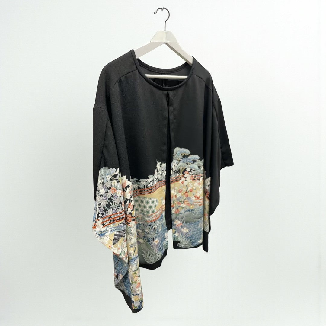 kimono tomesode sweatshirt