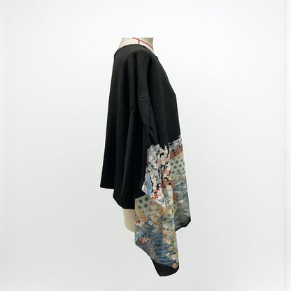 kimono tomesode sweatshirt