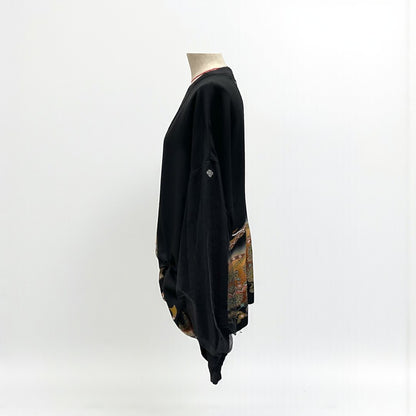 kimono tomesode phoenix tulle blouse