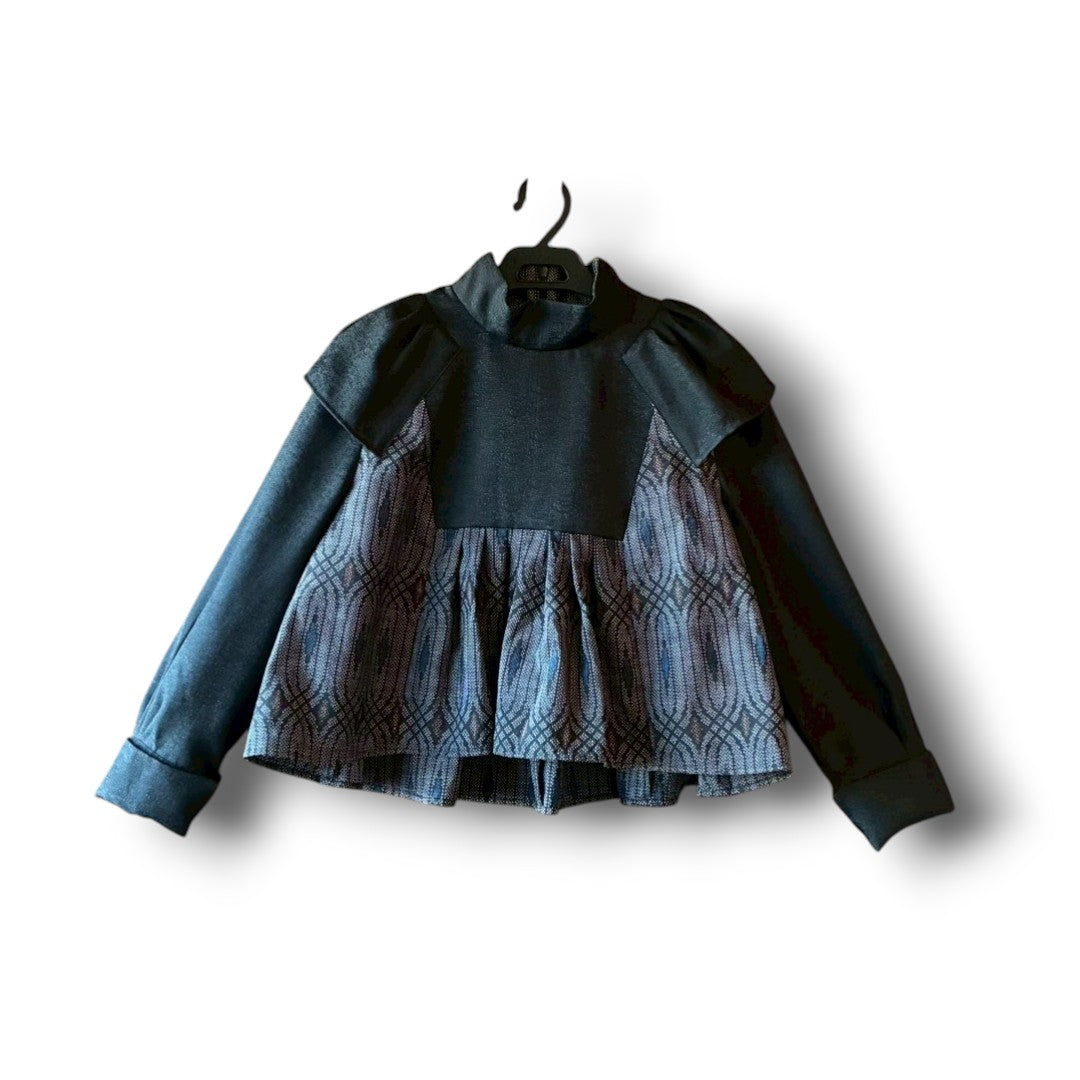 roi Reconstructed Kids Dress | Remade Childrenswear | One-of-a-Kind | OLD FLIP