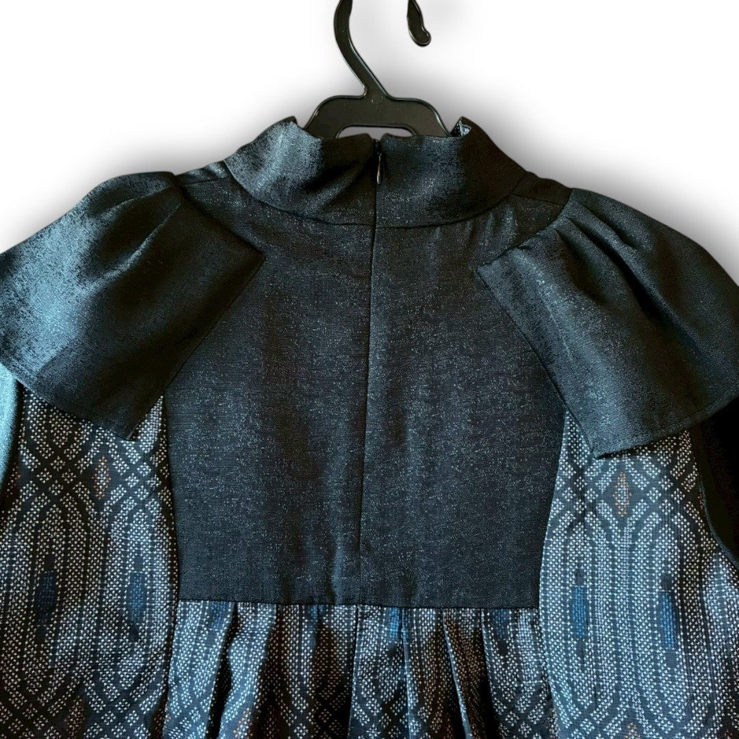 roi Reconstructed Kids Dress | Remade Childrenswear | One-of-a-Kind | OLD FLIP