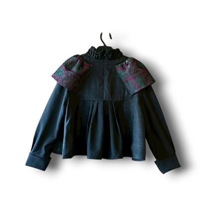 roi Reconstructed Kids Dress | Remade Childrenswear | One-of-a-Kind | OLD FLIP