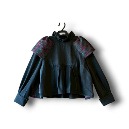 roi Reconstructed Kids Dress | Remade Childrenswear | One-of-a-Kind | OLD FLIP