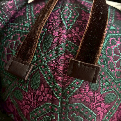 zivun by roi Reconstructed Kimono Flight Cap | One-of-a-Kind | OLD FLIP