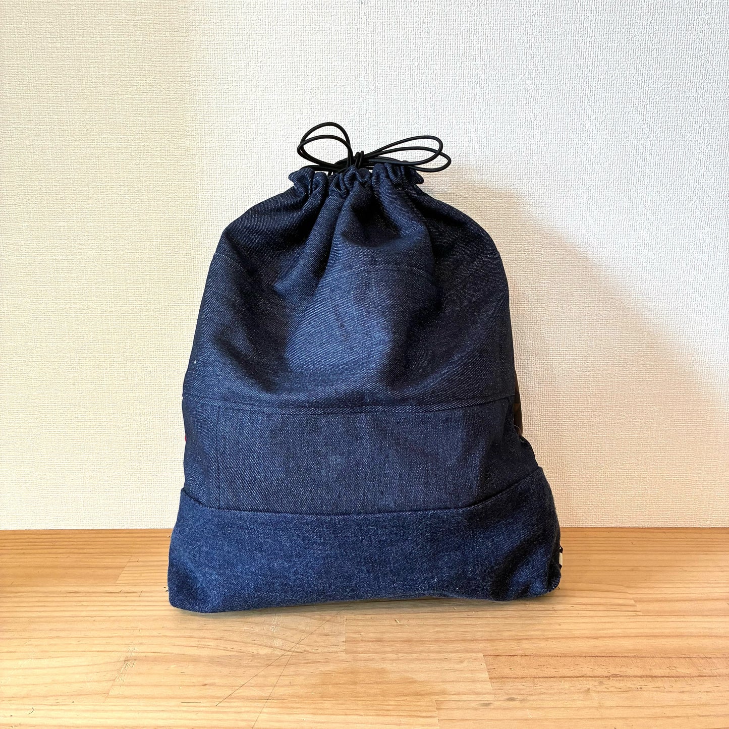 再構築 入学入園バッグ5点セット｜古着リメイク レッスンバッグ・シューズケース・お着替え袋・お弁当袋・コップ袋【一点物】