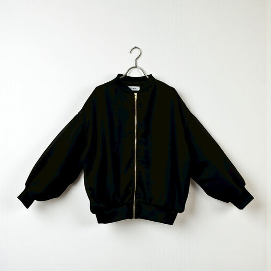 kimono sheer phoenix MA-1 bomber jacket