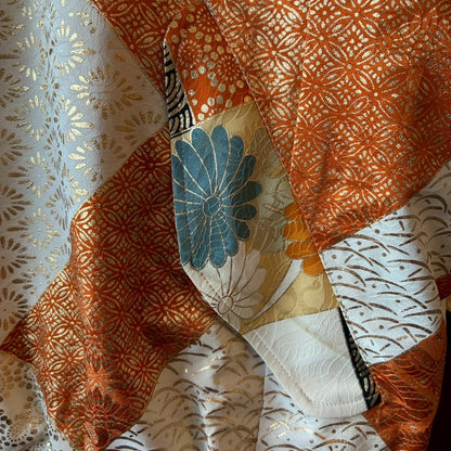 Furisode Reconstructed MA-1 Jacket One-of-a-kind Unisex