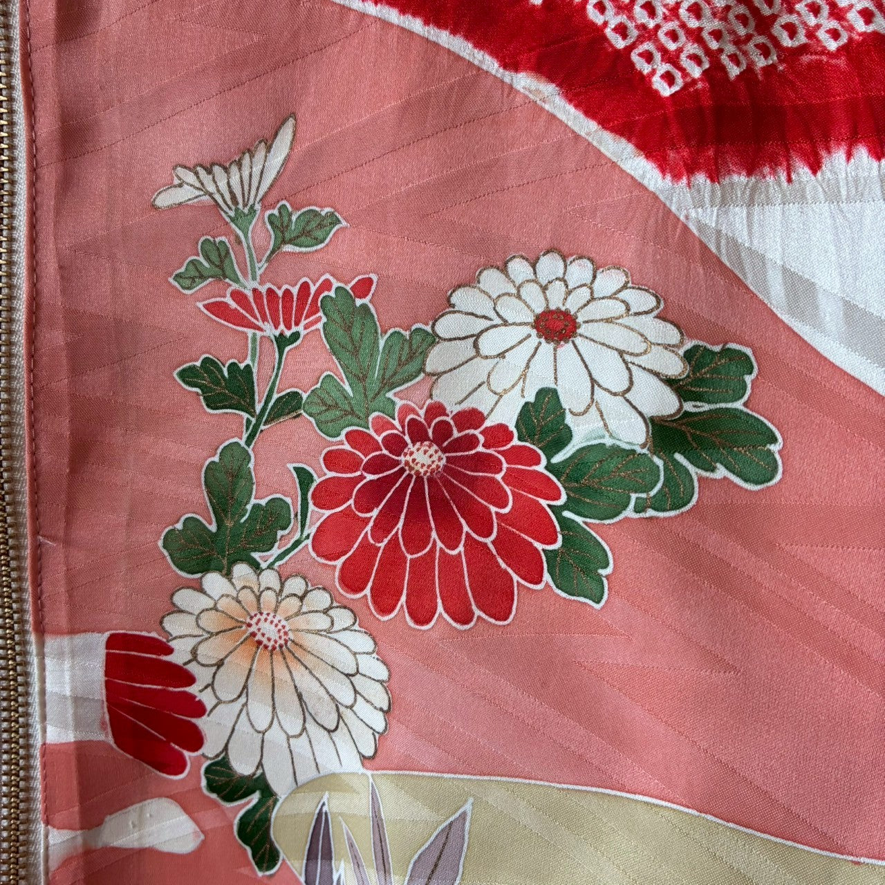 Furisode Reconstructed MA-1 Jacket One-of-a-kind Unisex zivun
