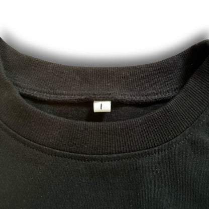 zivun Reconstructed Flower Patchwork T-Shirt | One-of-a-Kind Black Size 0 | OLD FLIP