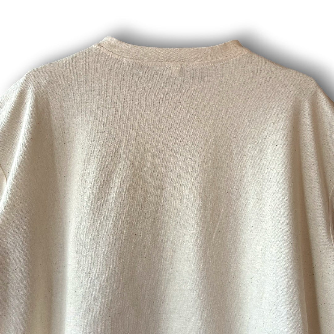 zivun Reconstructed Flower Patchwork T-Shirt | One-of-a-Kind Off White Size 0 | OLD FLIP