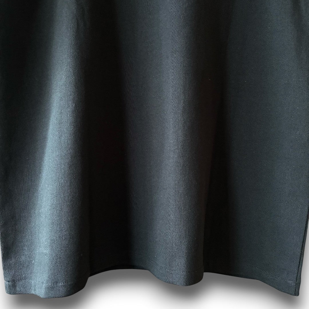 zivun Rebuild Kimono Flower T-Shirt | One-of-a-Kind Japanese Patchwork Tee Black | OLD FLIP
