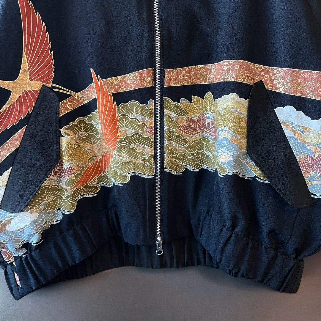 kimono MA-1 Reconstructed Jacket recollect Ariake Garden Store
