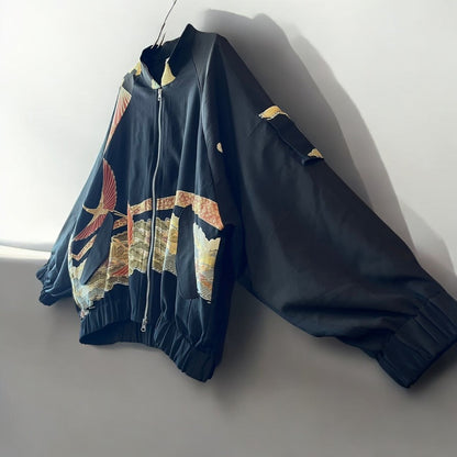 kimono MA-1 Reconstructed Jacket recollect Ariake Garden Store