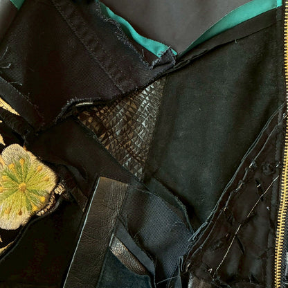 zivun Reconstructed Kimono Track Jacket | Wide Silhouette | Unisex | One-of-a-Kind | OLD FLIP