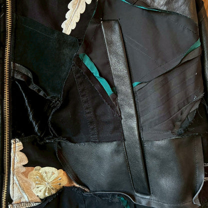 zivun Reconstructed Kimono Track Jacket | Wide Silhouette | Unisex | One-of-a-Kind | OLD FLIP