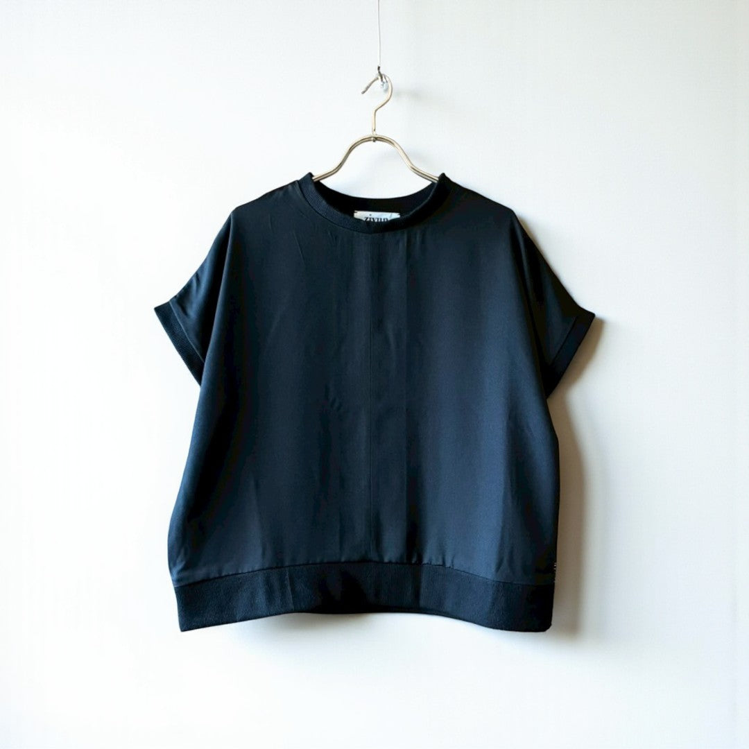 Remake Kimono Top Japanese Landscape from Kurotomesode