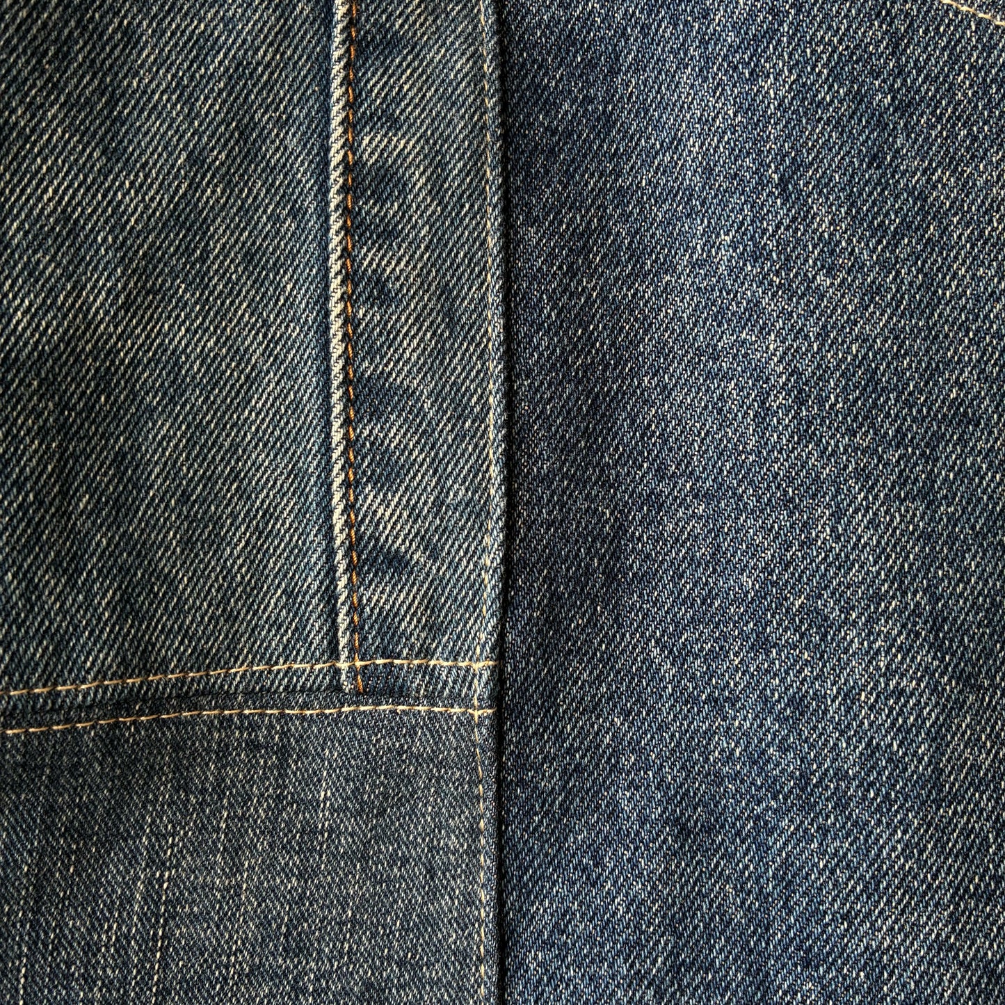 zivun Reconstructed Denim Wide Pants | Patchwork Distressed One-of-a-Kind Free Size | OLD FLIP