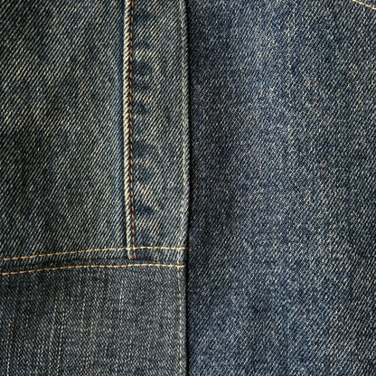 zivun Reconstructed Denim Wide Pants | Patchwork Distressed One-of-a-Kind Free Size | OLD FLIP