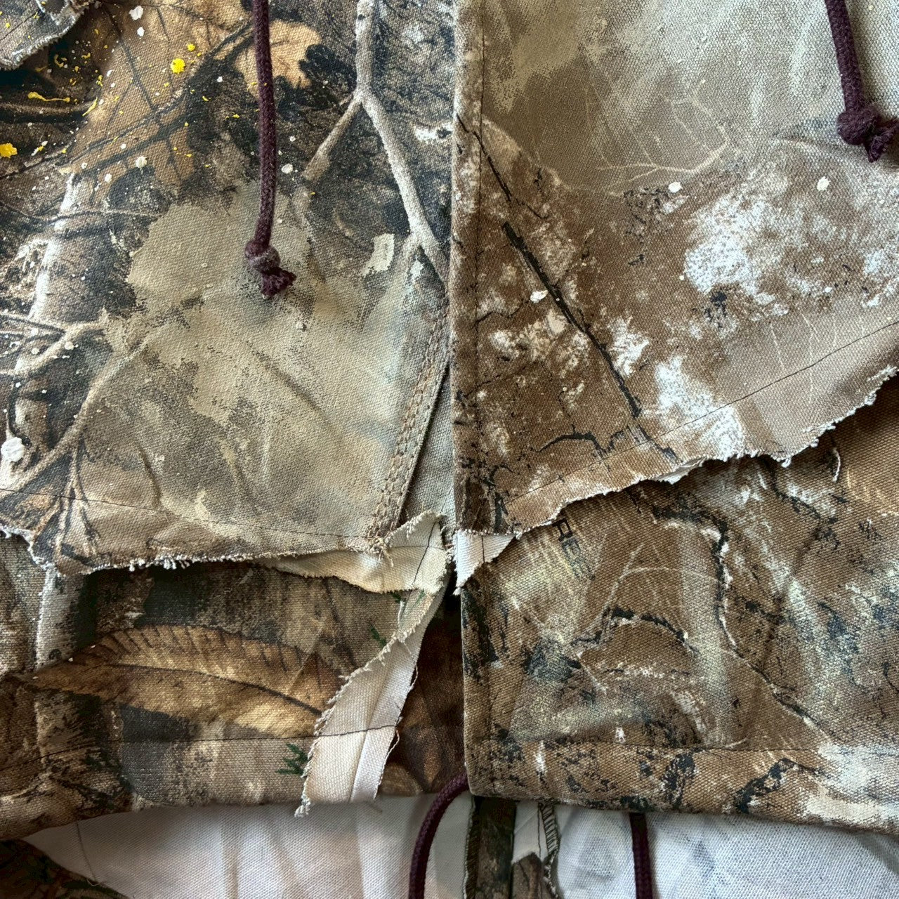 Reconstructed Camouflage Mods Coat - Vintage Military Art Piece [One-of-a-Kind]