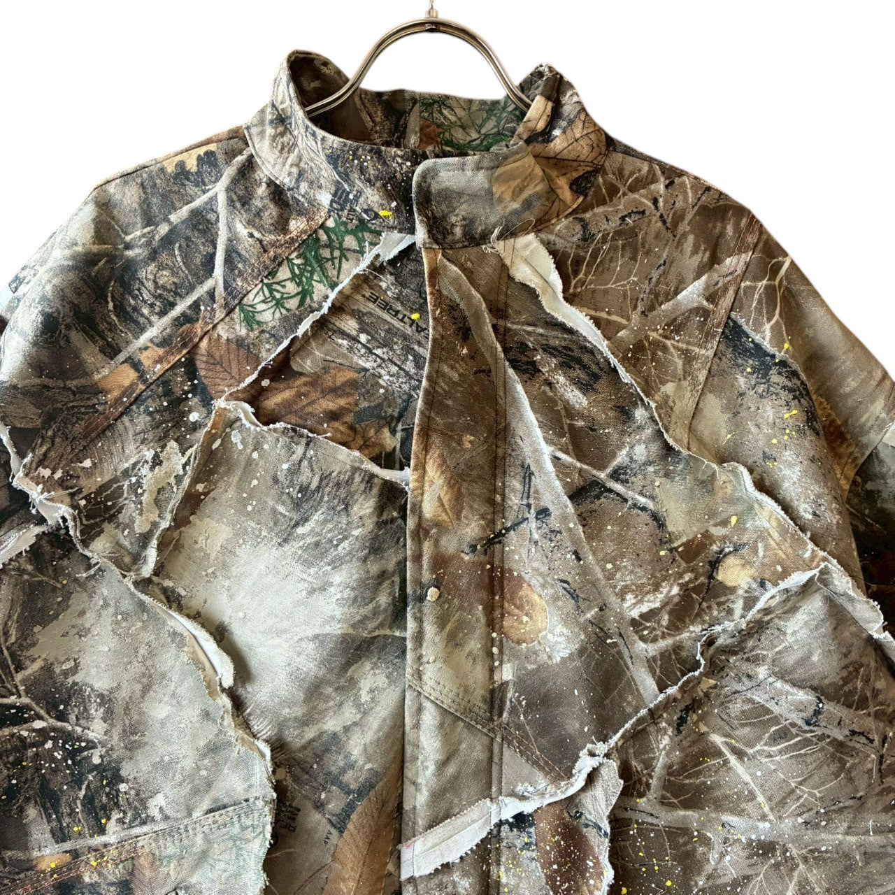 Reconstructed Camouflage Mods Coat - Vintage Military Art Piece [One-of-a-Kind]