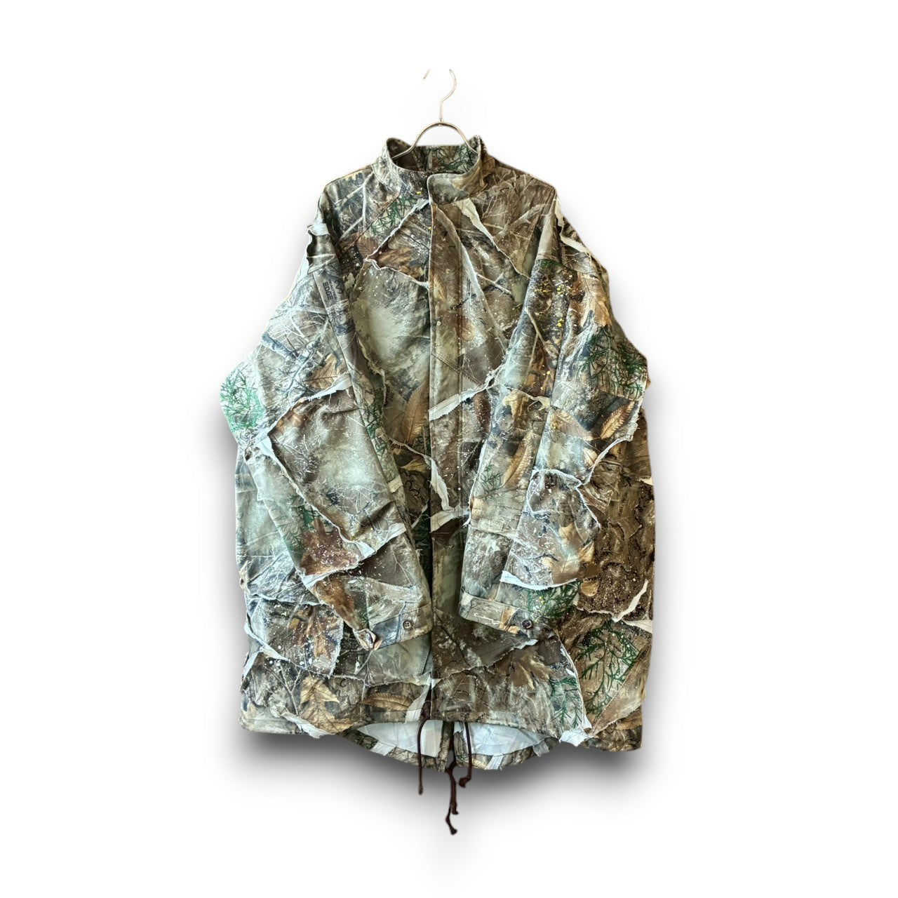 Reconstructed Camouflage Mods Coat - Vintage Military Art Piece [One-of-a-Kind]