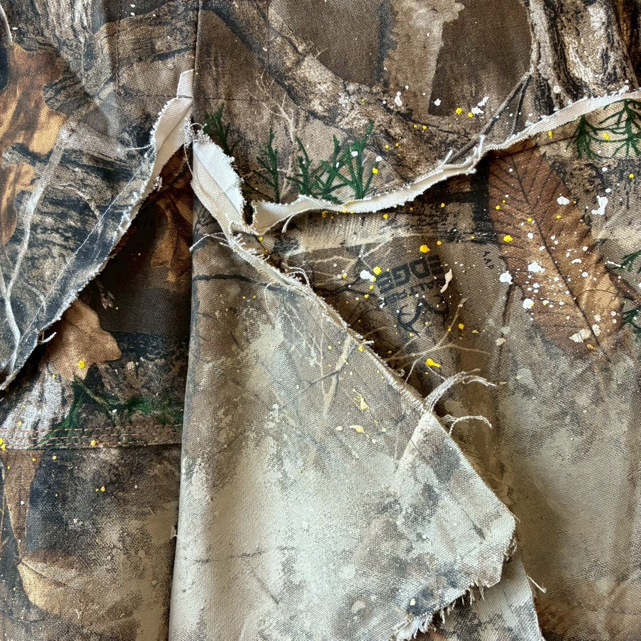 Reconstructed Camouflage Mods Coat - Vintage Military Art Piece [One-of-a-Kind]