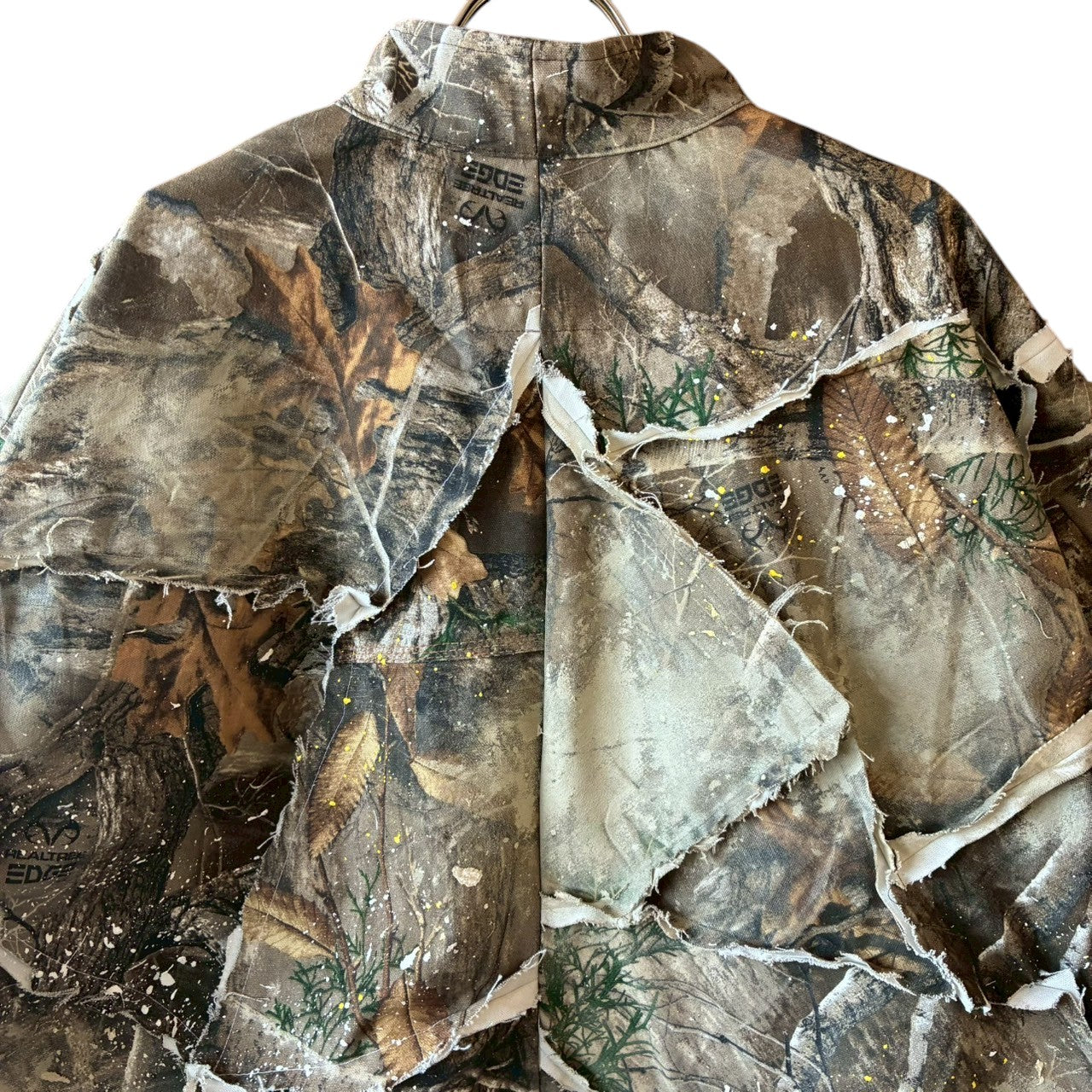 Reconstructed Camouflage Mods Coat - Vintage Military Art Piece [One-of-a-Kind]