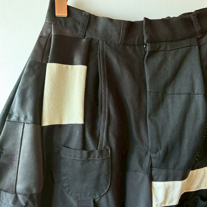 Upcycled Easy Wide Pants Reconstructed Vintage Unisex Workwear Design
