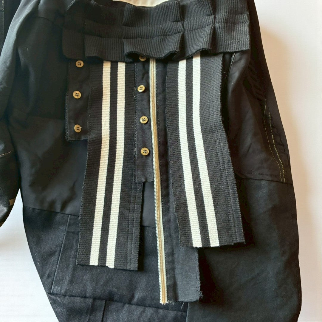 Upcycled Easy Wide Pants Reconstructed Vintage Unisex Workwear Design