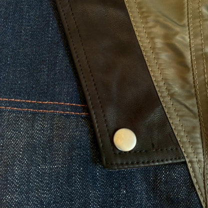 Denim Remake Jacket | Reconstructed Long Jacket | Unisex | One-of-a-Kind | OLD FLIP