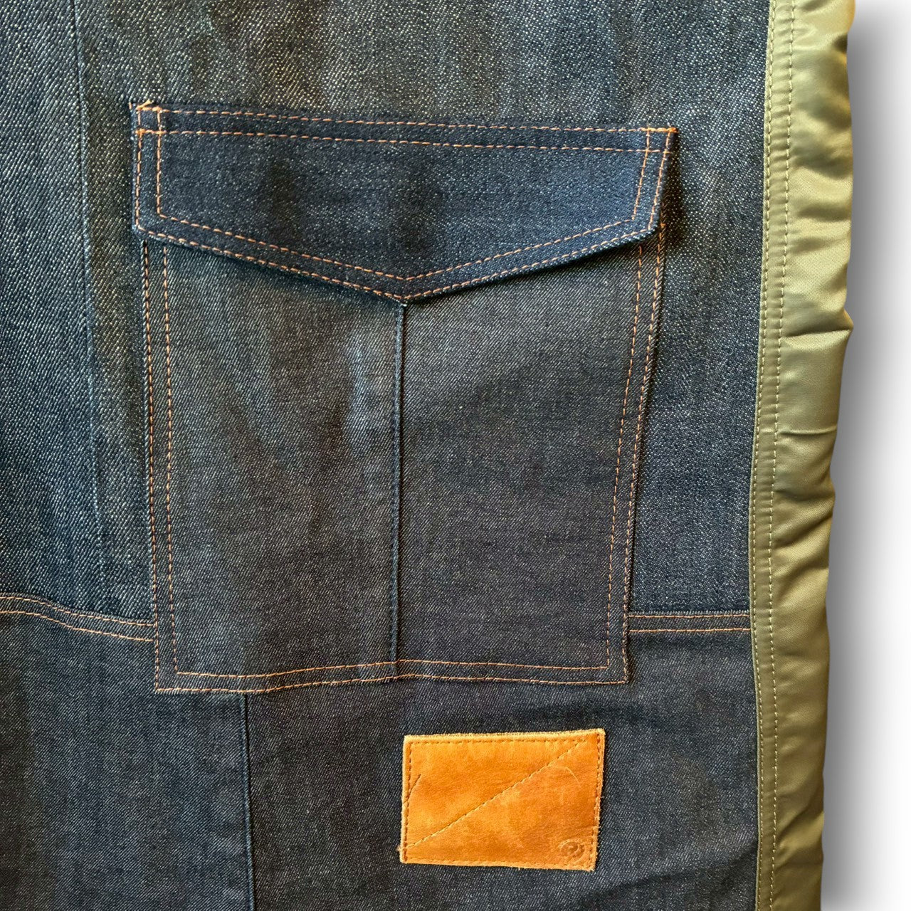 Denim Remake Jacket | Reconstructed Long Jacket | Unisex | One-of-a-Kind | OLD FLIP