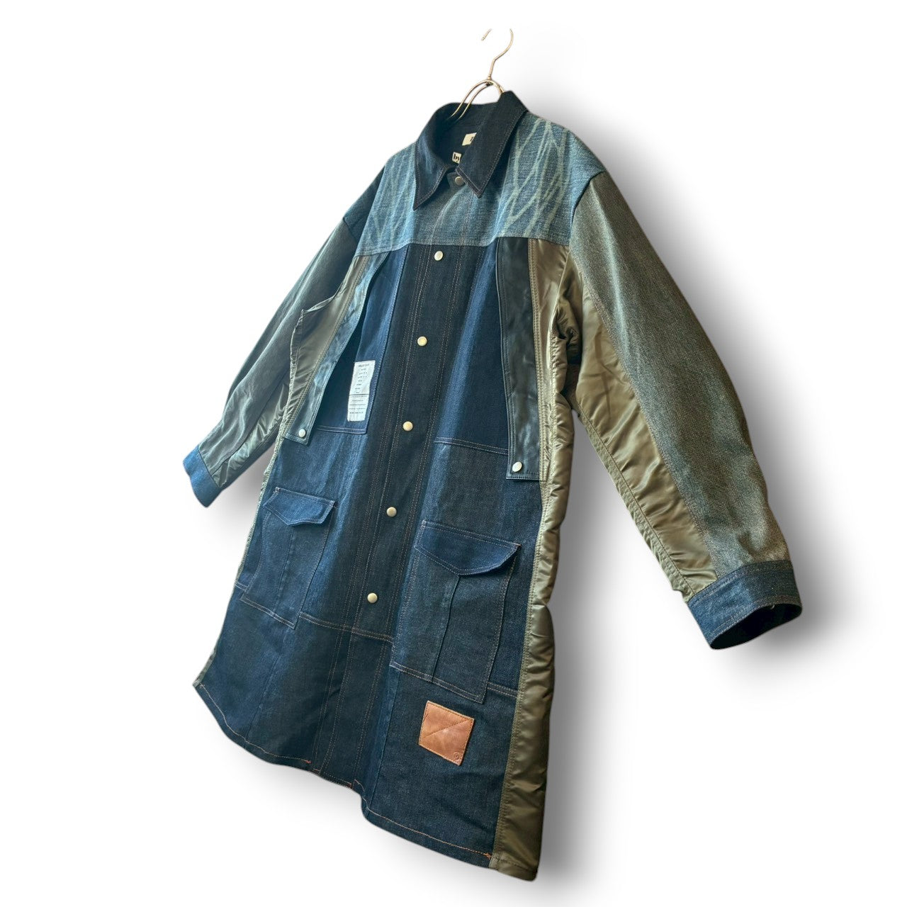 Denim Remake Jacket | Reconstructed Long Jacket | Unisex | One-of-a-Kind | OLD FLIP