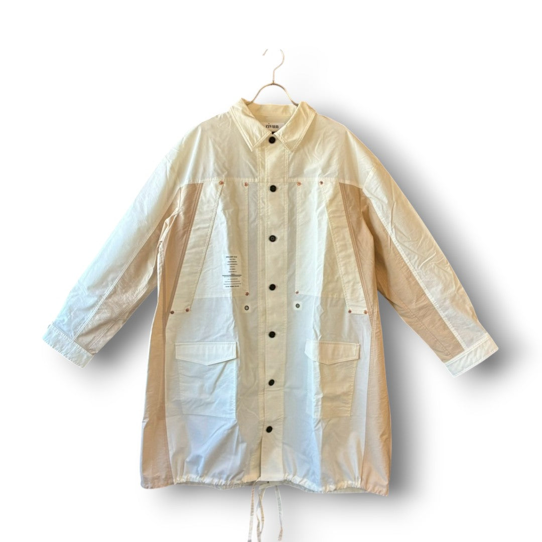 Nyron Remake Long Coat | Reconstructed Spring Coat | Unisex | One-of-a-Kind | OLD FLIP