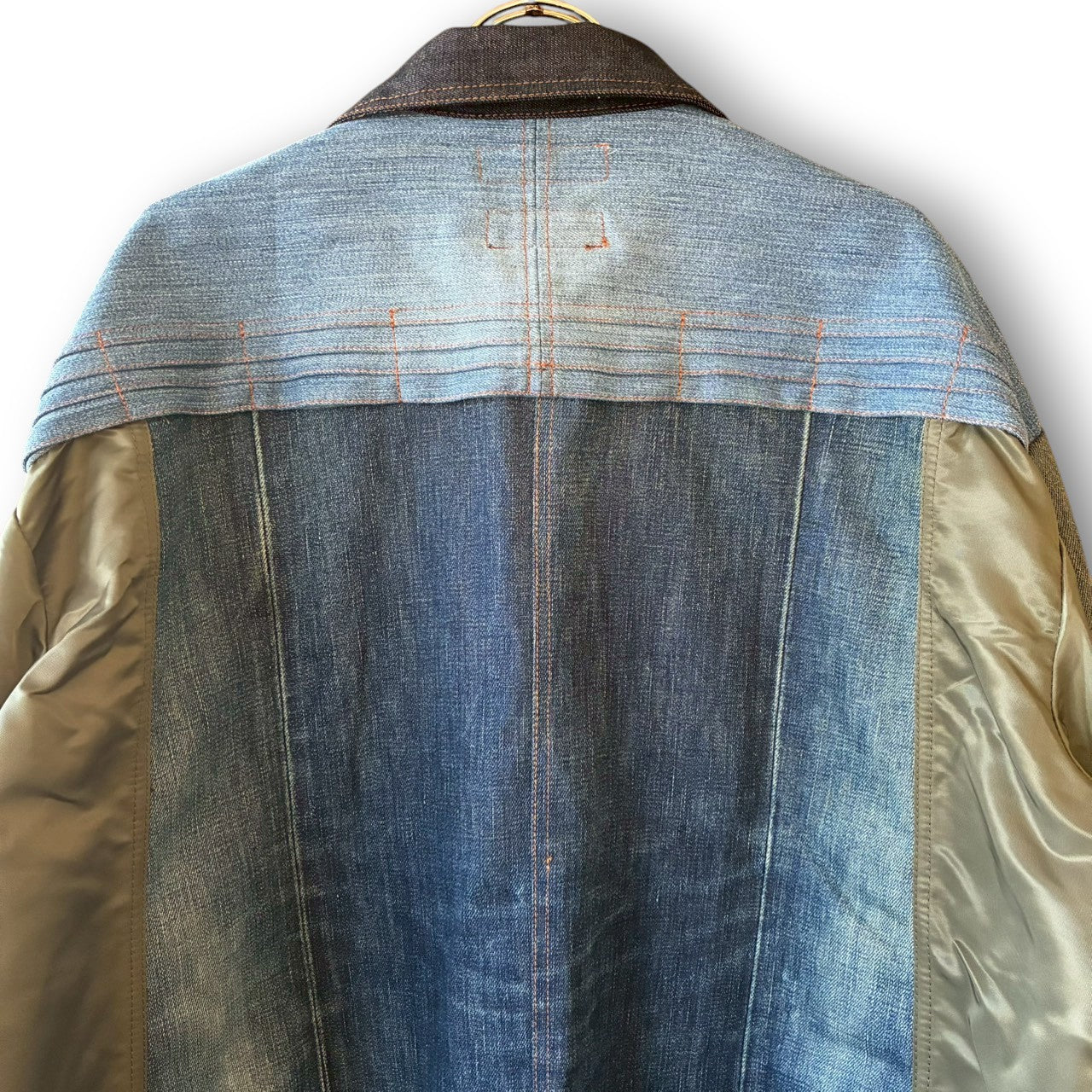Denim Remake Jacket | Reconstructed Long Jacket | Unisex | One-of-a-Kind | OLD FLIP
