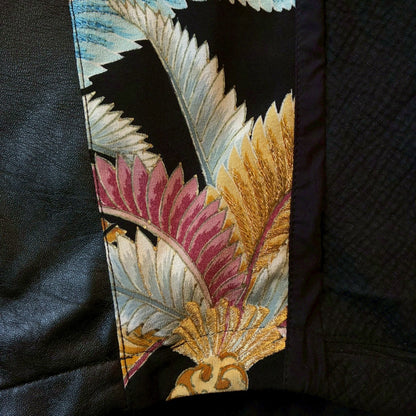 zivun by Kohashi Reconstructed Kimono Easy Pants | Wide Silhouette | Unisex | One-of-a-Kind | OLD FLIP