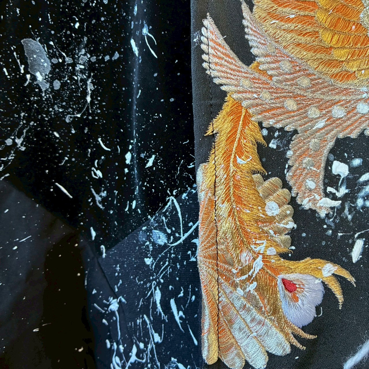 zivun by Kubo Reconstructed Kimono Mods Coat | Long Silhouette | Unisex | One-of-a-Kind | OLD FLIP