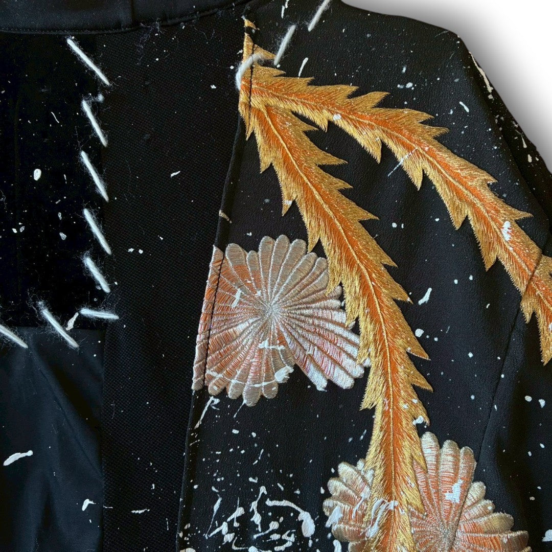 ジャケット・アウター undercover KIMONO MODS COAT zivun Reconstructed Kimono Mods Coat Unisex One-of-a-Kind – OLD FLIP