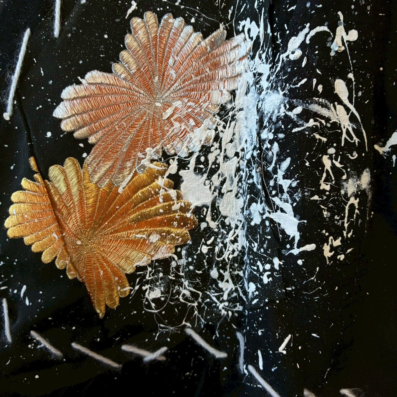 zivun by Kubo Reconstructed Kimono Mods Coat | Long Silhouette | Unisex | One-of-a-Kind | OLD FLIP