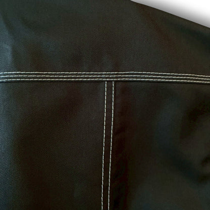 zivun × BLLIANT BLACK Remake Stitch Shirt | Workwear Detail | Contrast Stitch | Unisex | One-of-a-Kind | OLD FLIP
