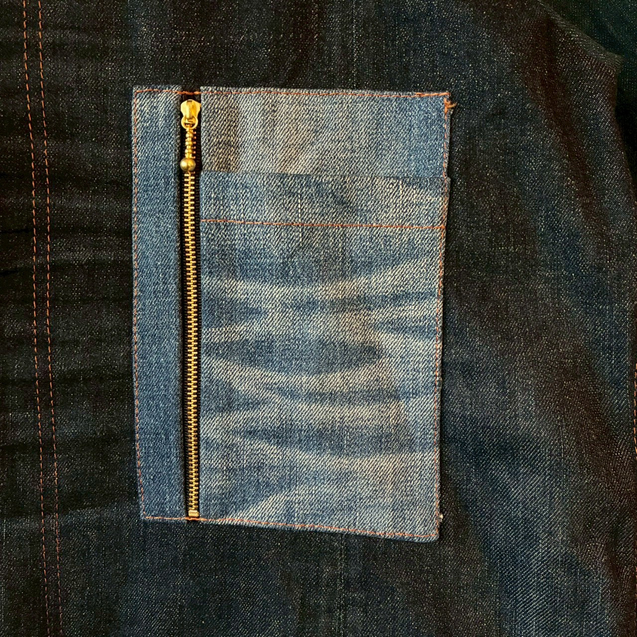 zivun × BLLIANT BLACK Remake Denim Docking Jacket | Denim × Quilted Layered Reconstruction | Unisex | One-of-a-Kind | OLD FLIP