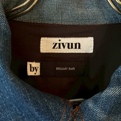zivun × BLLIANT BLACK Remake Denim Docking Jacket | Denim × Quilted Layered Reconstruction | Unisex | One-of-a-Kind | OLD FLIP