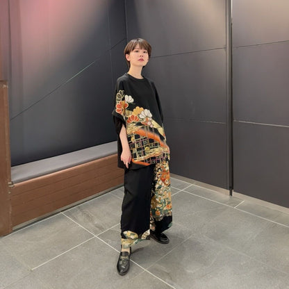 kimono easy pants 有明ガーデンrecollect店 着物 パンツ イージーパンツ リメイク remake kp0001